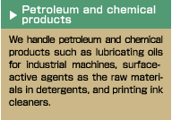 Petroleum and chemical products